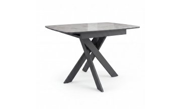Керамический стол DKB110 раскладной venetian brown light г / черный