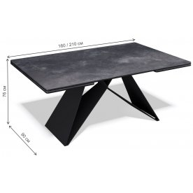 Керамический стол KB1400