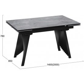 Керамический стол Шелдон Тип 1