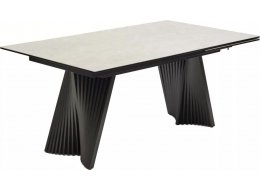 Керамический стол Yoakim 180 испанская керамика TL-102 бежевый мрамор / темно-серый