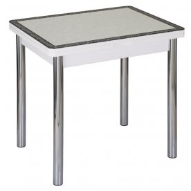 Стол Чинзано М-2 белый / 13 D-0 / ножка 02