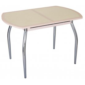 Стол Чинзано ПО молочный дуб / 11 D-2 / ножка 01