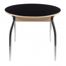 Стол Гала-3 дуб беленый / черный