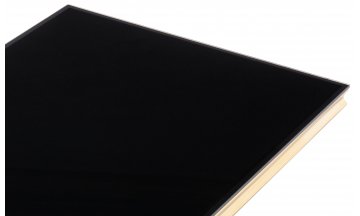 Стеклянный стол Komin 2 черный / золото