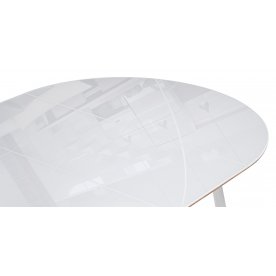 Стеклянный стол Абилин 100(140)