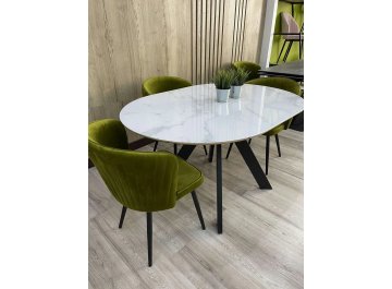 Стеклянный стол Бонжур 100