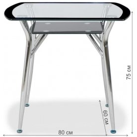 Стеклянный стол S605 80