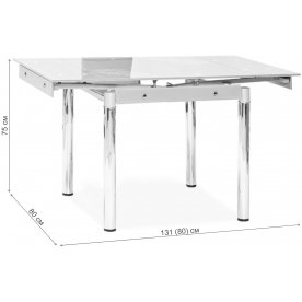 Стеклянный стол GD082