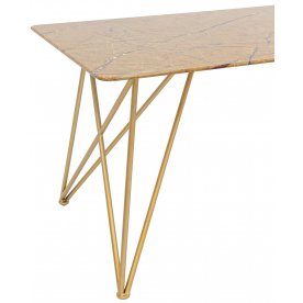 Стеклянный стол Леррой 140