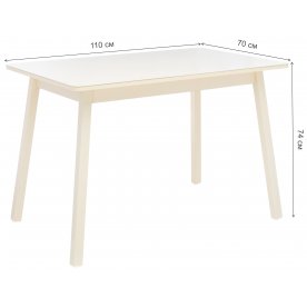 Стеклянный стол Leset Морон