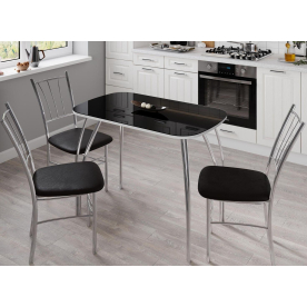 Стеклянный стол Лотос 1000 х 600