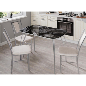 Стеклянный стол Лотос 1000 х 600