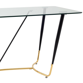 Стеклянный стол Лунамакс