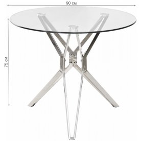 Стеклянный стол Riga