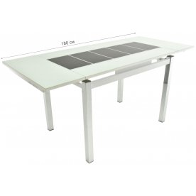 Стеклянный стол Шанхай Каре