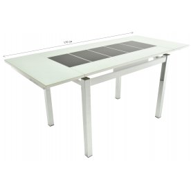 Стеклянный стол Шанхай Каре