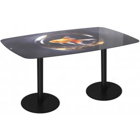 Стеклянный стол Sheffilton SHT-TU43/TT32 118/77