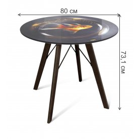 Стеклянный стол Sheffilton SHT-TU9/TT32 80