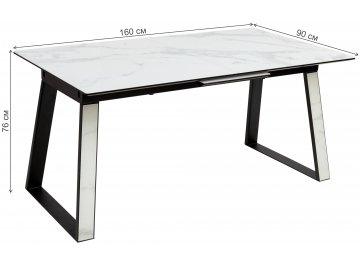 Стеклянный стол Франк 160