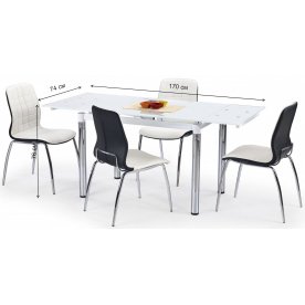 Стеклянный стол Андре