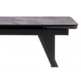 Стеклянный стол Вейв