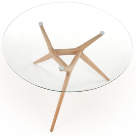 Стеклянный стол West