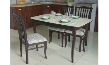 Стеклянный стол Джой 1200