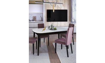 Стеклянный стол Джой 1300