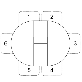 Стеклянный стол 1000 M