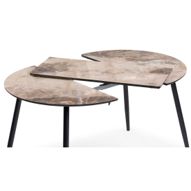 Стеклянный стол Кловис