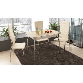 Стеклянный стол Ницца