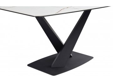 Стеклянный стол Норманн