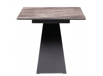 Обеденный стол Ноттингем 180х90х74 карелия / черный