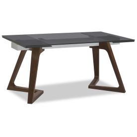 Стеклянный стол Бостон Блэк