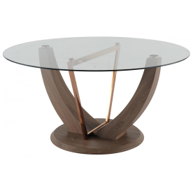 Стеклянный стол Орео Гранд