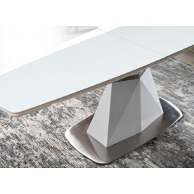 Стеклянный стол Cortez 160-210/90