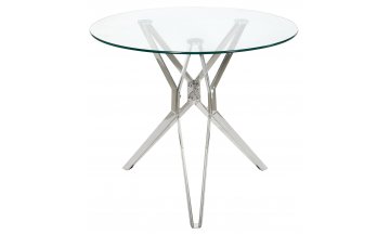 Стеклянный стол Матью 90