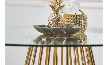 Стеклянный стол Liverpool 120/75