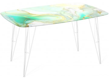 Стеклянный стол SHT-TU10/TT32 118/77