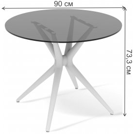 Стеклянный стол SHT-TU30/TT26