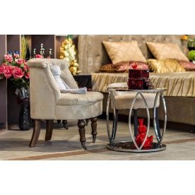 Стол журнальный 13RXT6042-SILVER