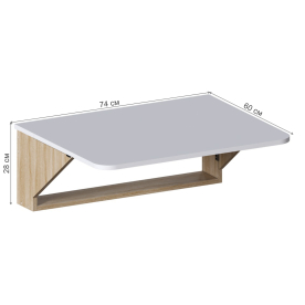 Откидной стол СО4 навесной