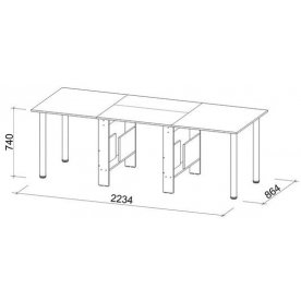 Стол-книжка СтК22
