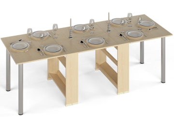 Стол-книжка СКР-16 2500 дуб молочный