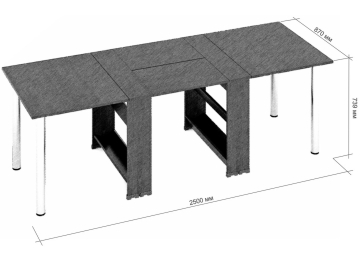 Стол-книжка СКР-16 2500