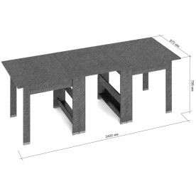 Стол-книжка СКР-17 2400