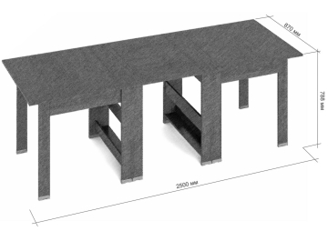 Стол-книжка СКР-17 2500
