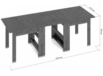 Стол-книжка СКР-17 2600