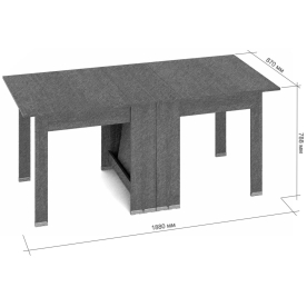 Стол-книжка СКР-17 2600