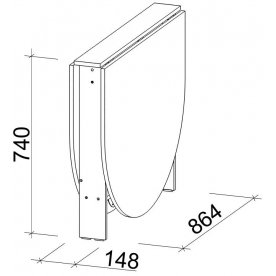 Стол-книжка СтК-12
